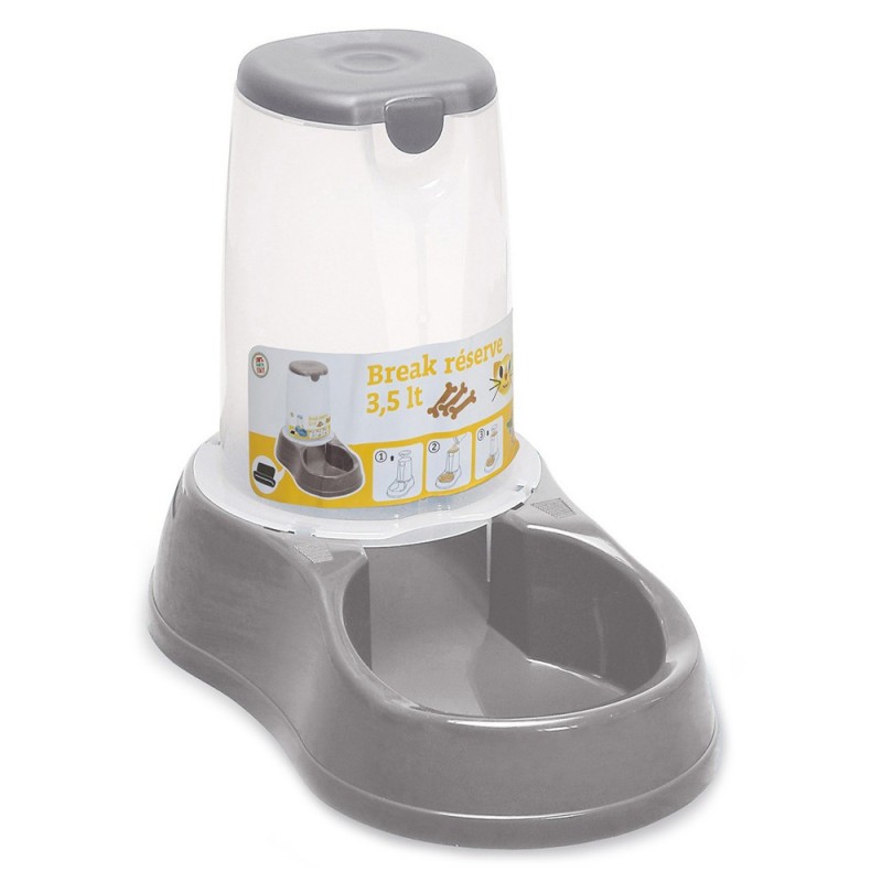 Comedouro dispensador para cães e gatos - Stefanplast Break Reserve