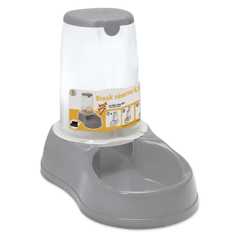 Comedouro dispensador para cães e gatos - Stefanplast Break Reserve