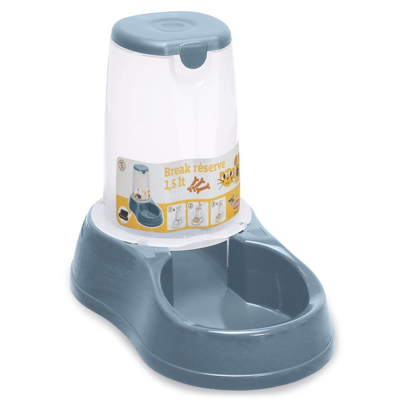 Comedouro dispensador para cães e gatos - Stefanplast Break Reserve