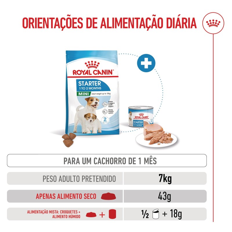 Ração para cão - Royal Canin Starter Mother & Babydog Mini