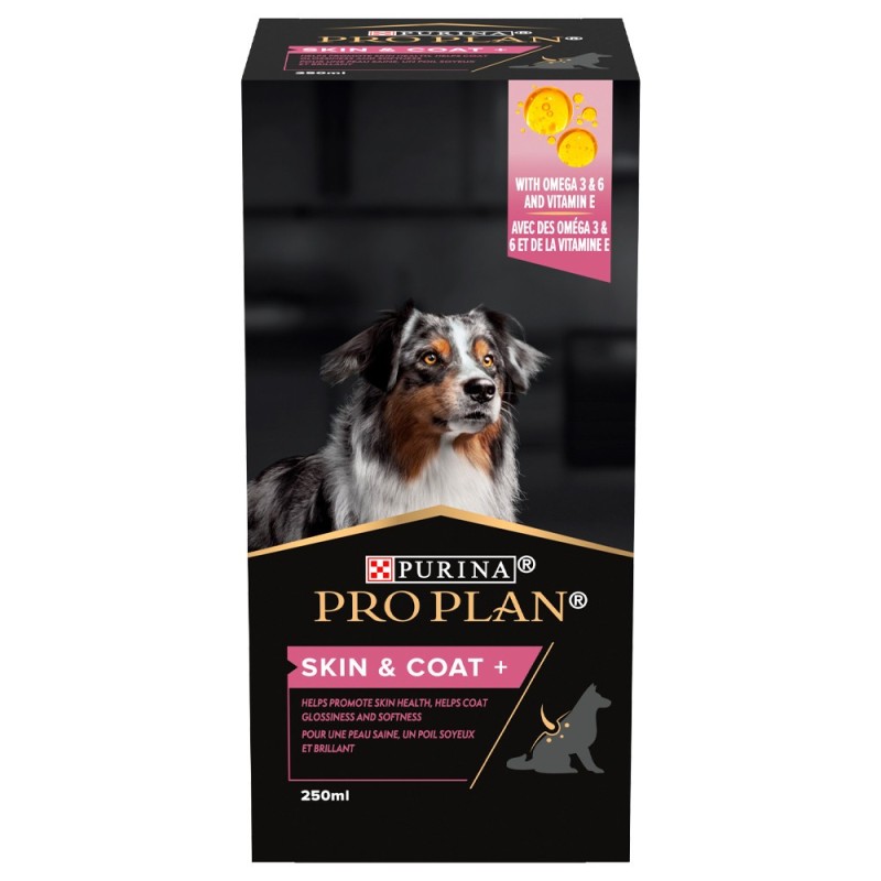 Suplemento para pele pelo saudáveis para cão - Pro Plan Skin & Coat+