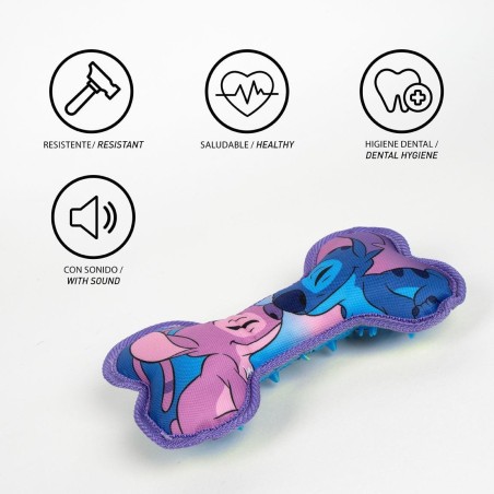 Brinquedo Stitch em TPR com som para cães - Disney