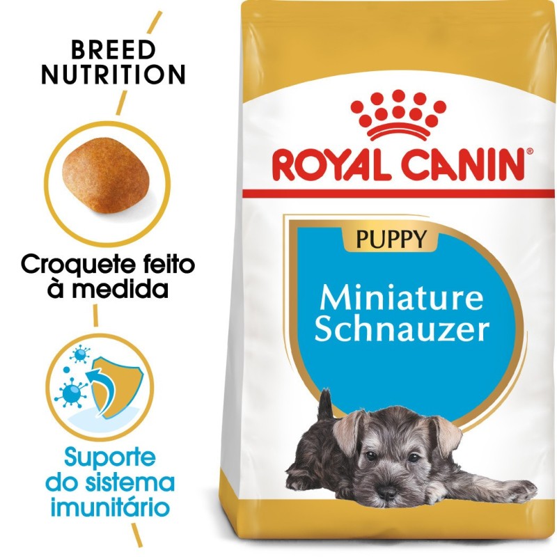 Ração para cão Royal Canin Schnauzer Miniatura Puppy