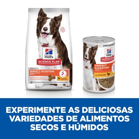 Hill's Perfect Digestion Medium - Ração seca para cão adulto - Frango