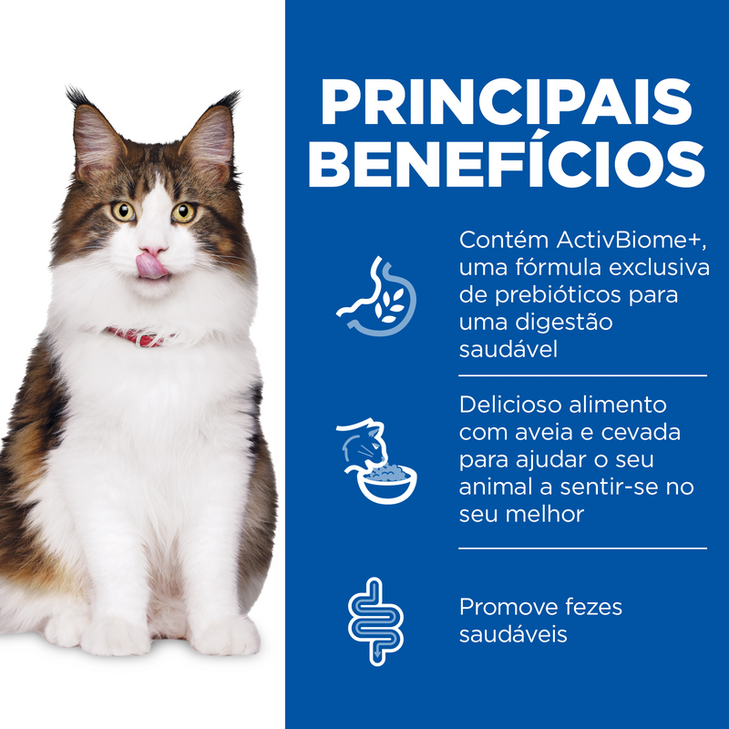 Ração para gato Hill's Perfect Digestion Adult - Frango