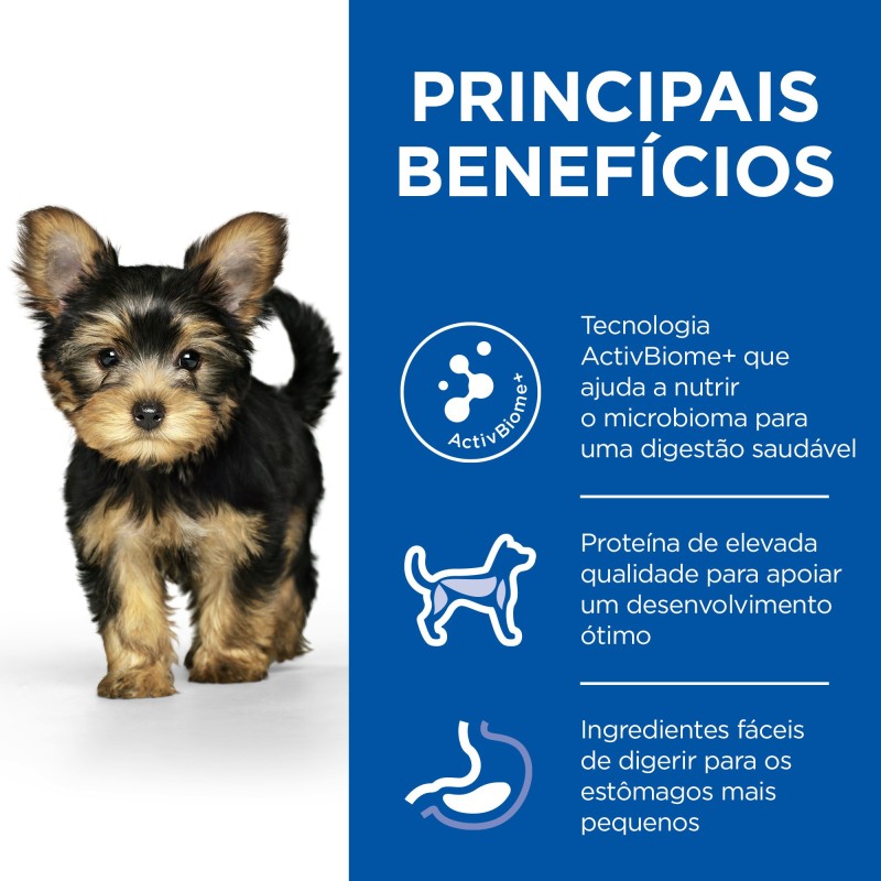 Ração para Cão - Hill's Perfect Digestion Puppy Small & Mini - Frango