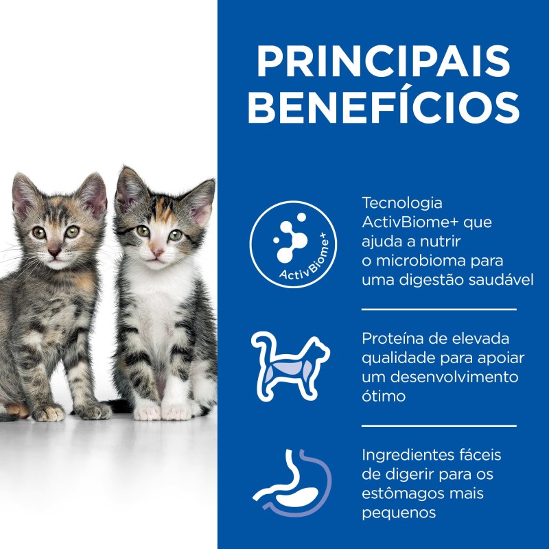 Ração para gato - Hill's Perfect Digestion Kitten - Frango e arroz
