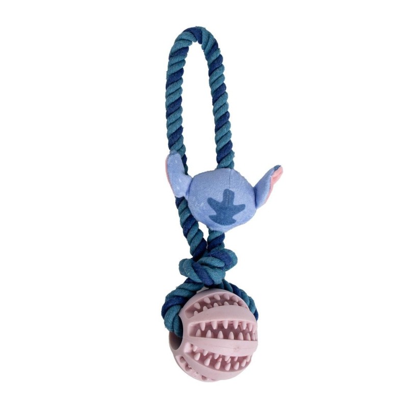 Brinquedo Stitch com bola e corda para cães - Disney Brinquedo Stitch com bola e corda para cães - Disney