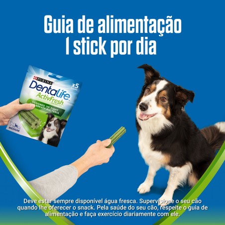 Snack para cão Purina Dentalife Activfresh