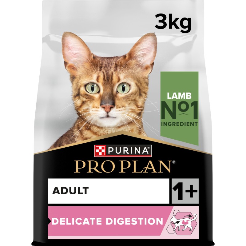 Ração para gato Pro Plan Delicate Digestion - Borrego