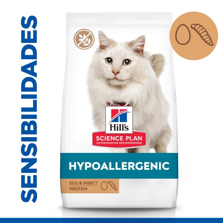 Ração para gatos adultos com alergias - Hill's Hypoallergenic Adult