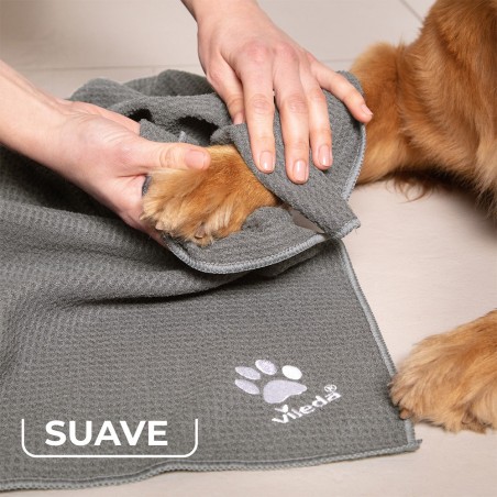 Toalha de microfibra para cães e gatos - Vileda Pet Pro