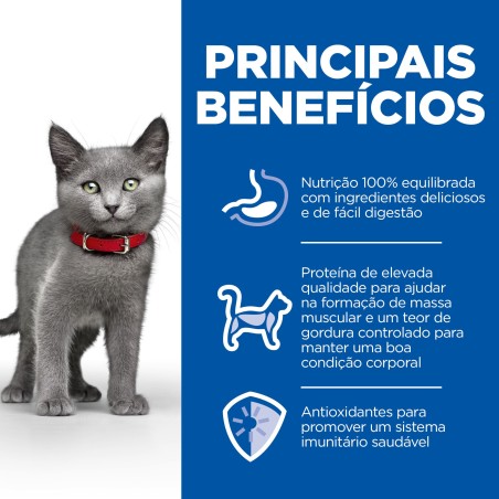 Ração para gato esterilizado - Hill's Kitten - Frango