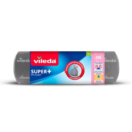 Sacos do lixo resistentes - Vileda Super+