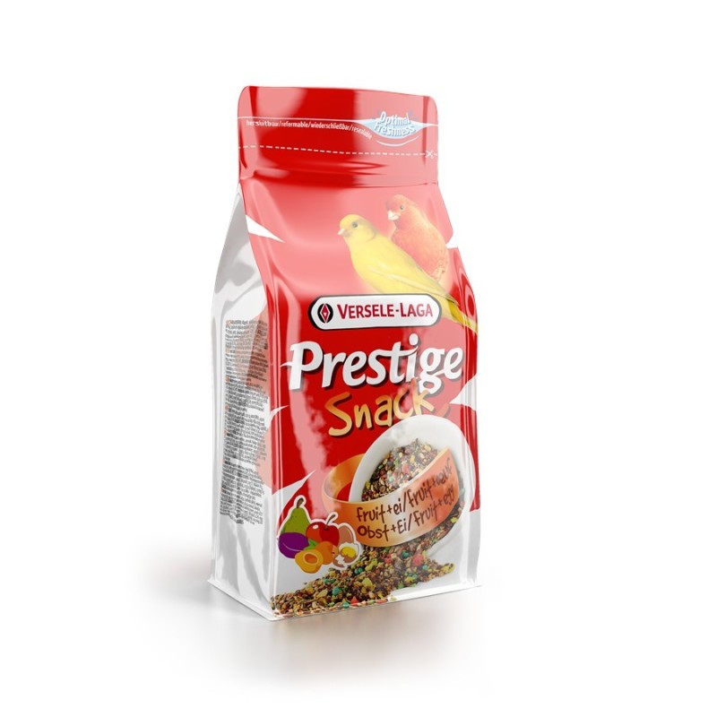 Versele-Laga - Prestige Snack para Canários Fruta e Ovo 125gr