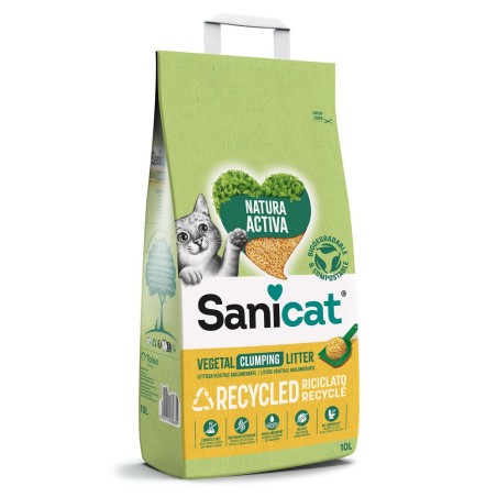 Areia vegetal aglomerante Natura Activa Reciclada - Sanicat
