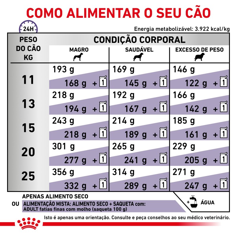 Ração para cão de porte médio - Royal Canin Adult Medium Dogs