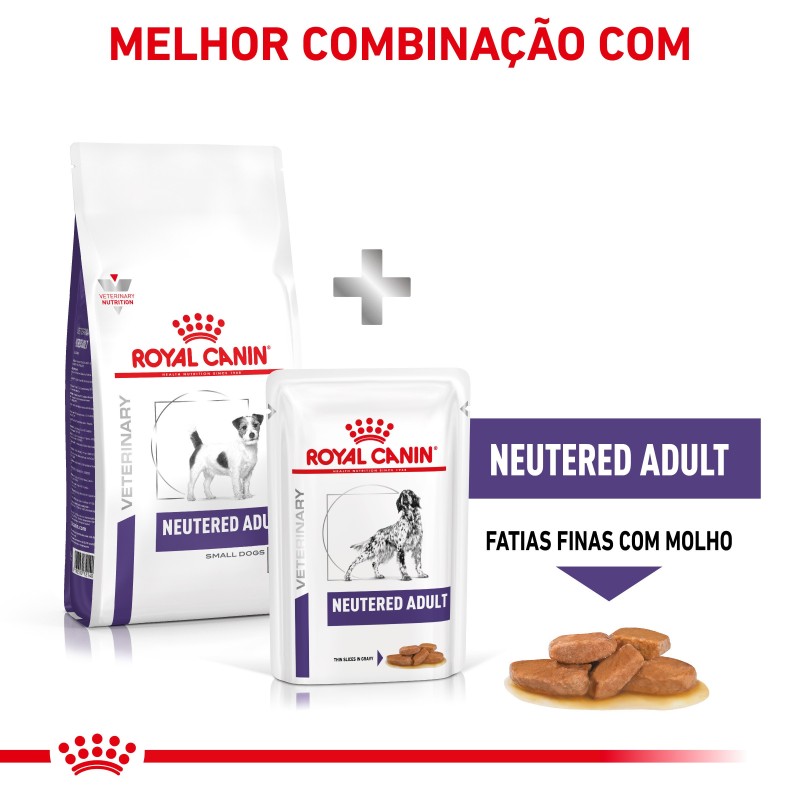 Ração para cão esterilizado - Royal Canin Neutered Adult Small Dogs