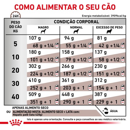 Ração para cão Royal Canin Hepatic