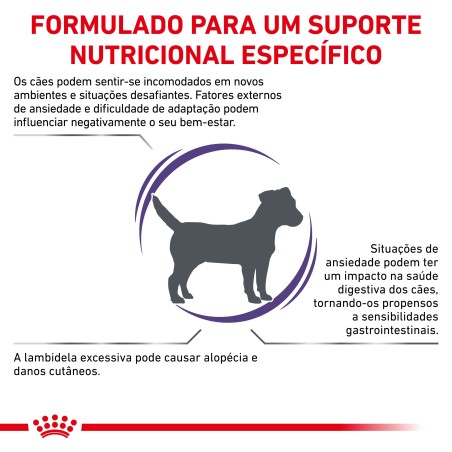 Ração para cão pequeno com ansiedade - Royal Canin VET Calm Small dogs