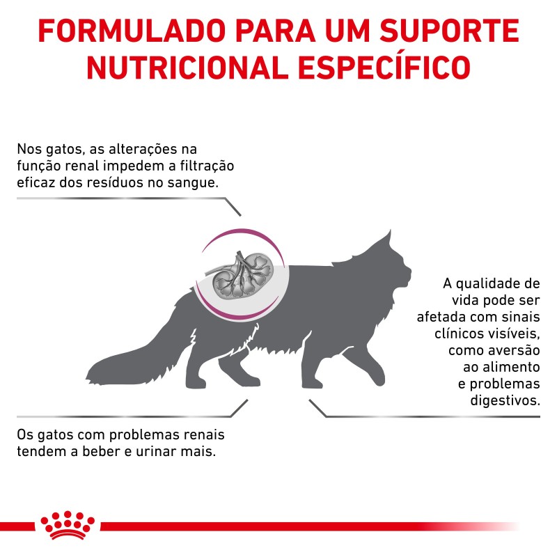 Ração para gato Royal Canin Renal