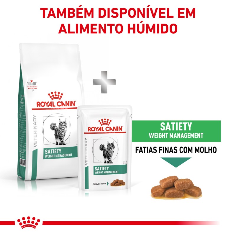 Ração para gato Royal Canin Satiety Weight Management