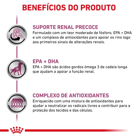 Ração para cão Royal Canin Early Renal