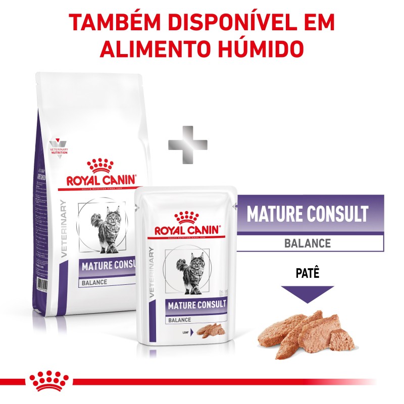 Ração para gato sénior Royal Canin Mature Consult