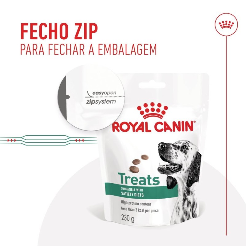 Snacks para cão adulto com excesso de peso - Royal Canin VET Treats Satiety