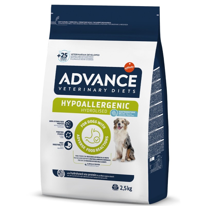 Advance VET Hypoallergenic - Ração seca para cão adulto com alergias