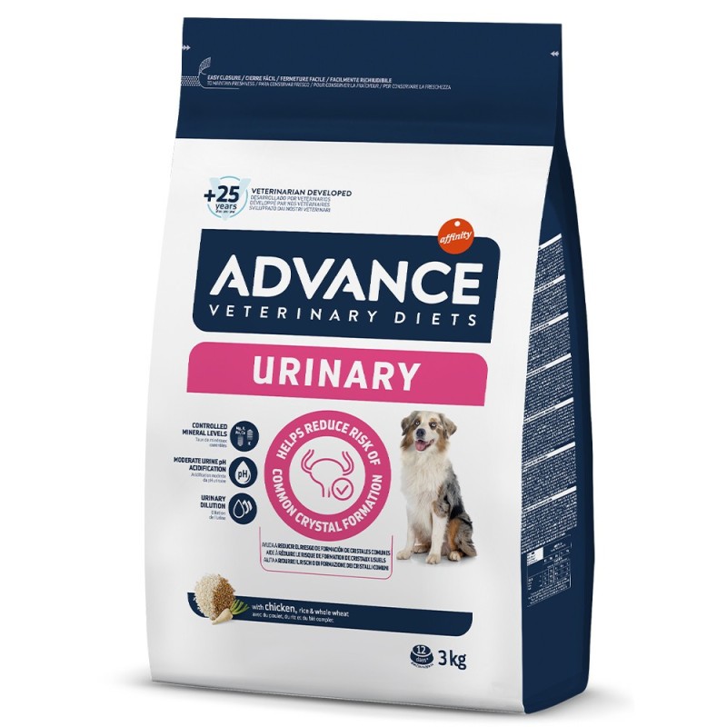 Advance VET Urinary - Ração seca para cão adulto