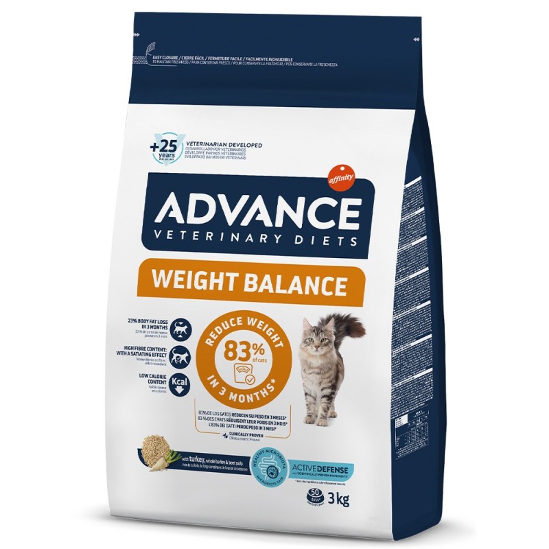 Advance VET Weight Balance - Ração seca para gato adulto