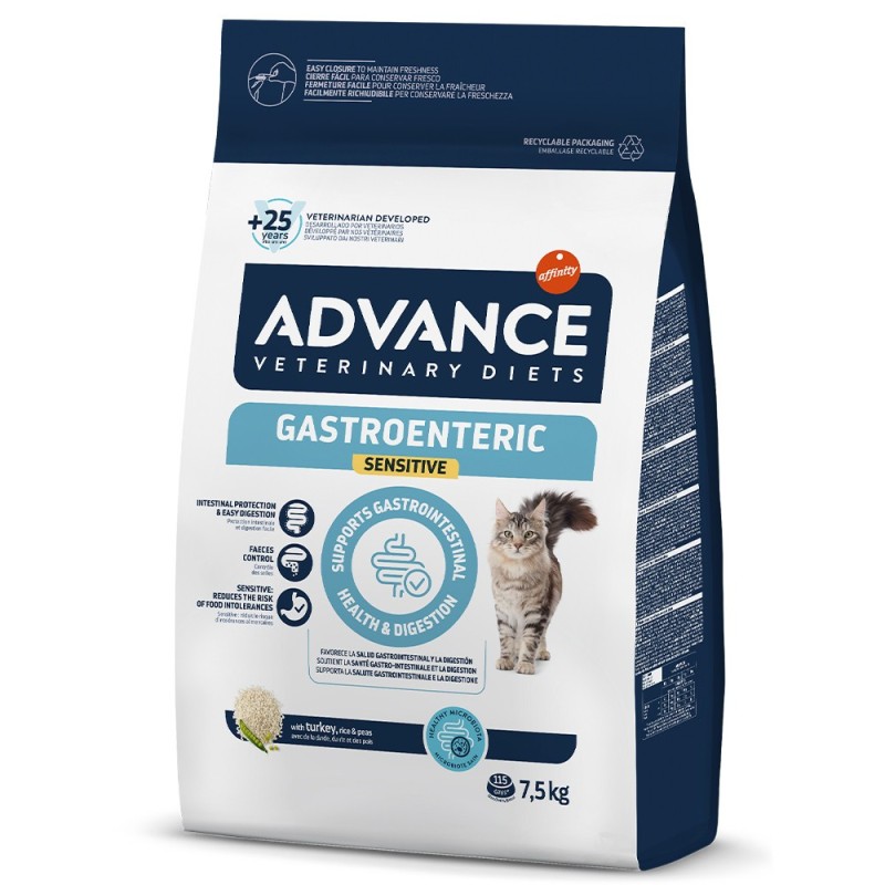 Advance VET Gastroenteric Sensitive - Ração para problemas digestivos