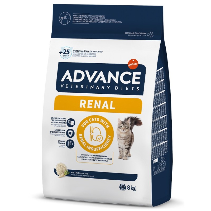 Ração para gato Advance Veterinary Diets Renal