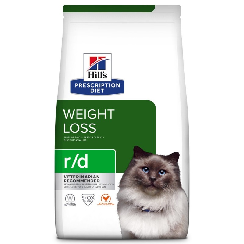 Hill's PD Weight Loss r/d - Ração seca para gato com excesso de peso