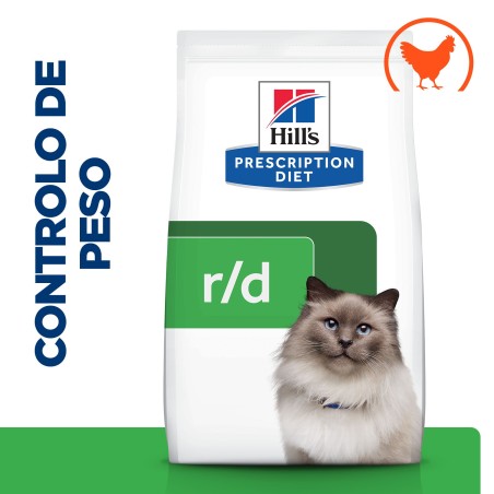Hill's PD Weight Loss r/d - Ração seca para gato com excesso de peso