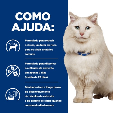 Hill's PD Urinary Care c/d Multicare Stress - Ração seca para gato