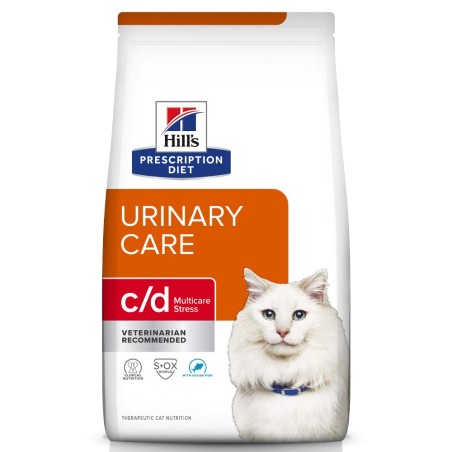 Hill's PD Urinary Care c/d Multicare Stress - Ração seca para gato