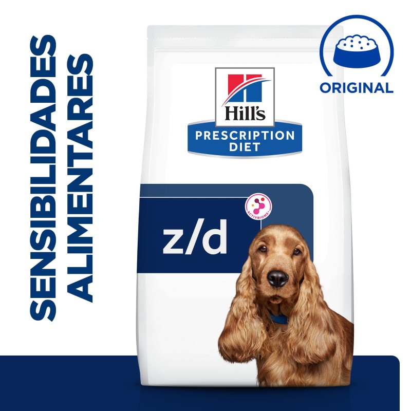 Hill's PD Food Sensitivities z/d - Ração seca para cão com sensibilidade