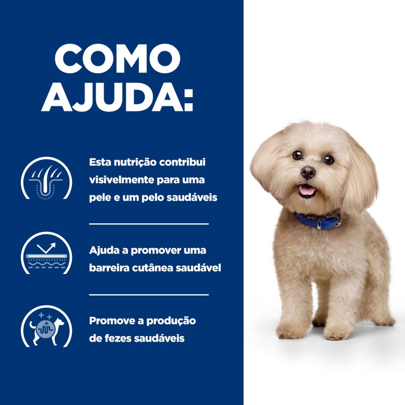 Hill's PD Food Sensitivities Mini z/d - Ração seca para cão pequeno com sensibilidade alimentar