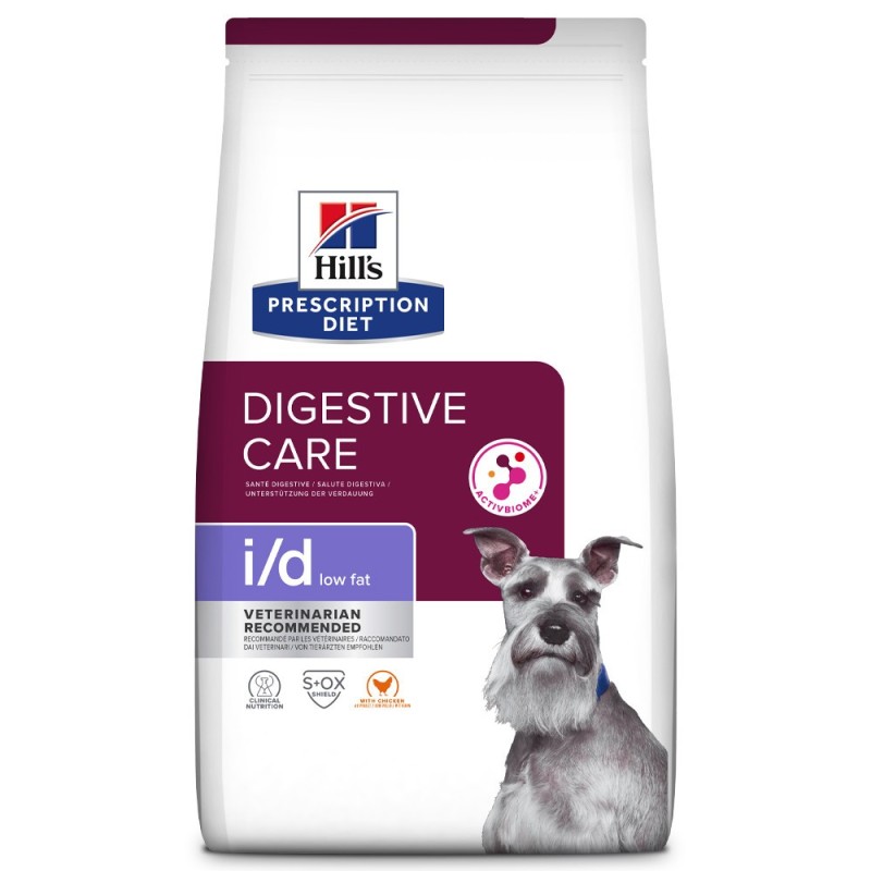 Hill's PD Digestive Care Low Fat i/d - Ração seca para cão