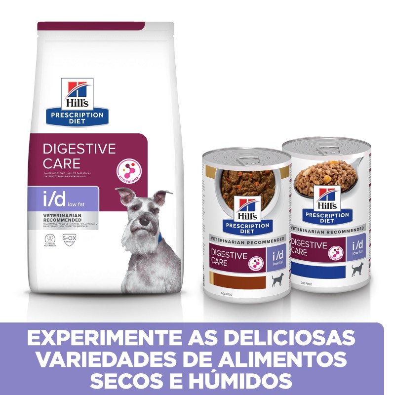 Hill's PD Digestive Care Low Fat i/d - Ração seca para cão