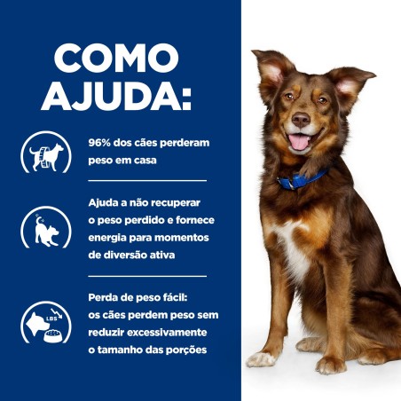 Ração para cães com excesso de peso - Hill's PD Metabolic