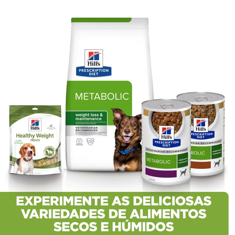 Ração para cães com excesso de peso - Hill's PD Metabolic
