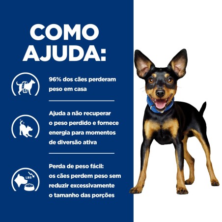 Hill's PD Metabolic Mini - Ração seca para cão pequeno com excesso de peso