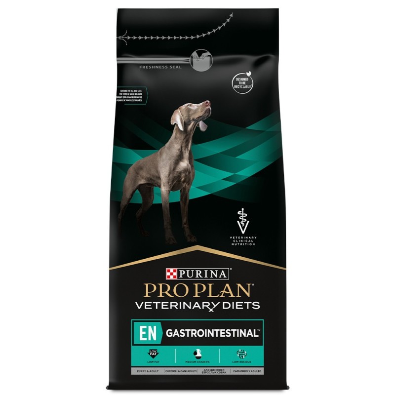 Ração para cão com distúrbios digestivos - Pro Plan EN Gastrointestinal