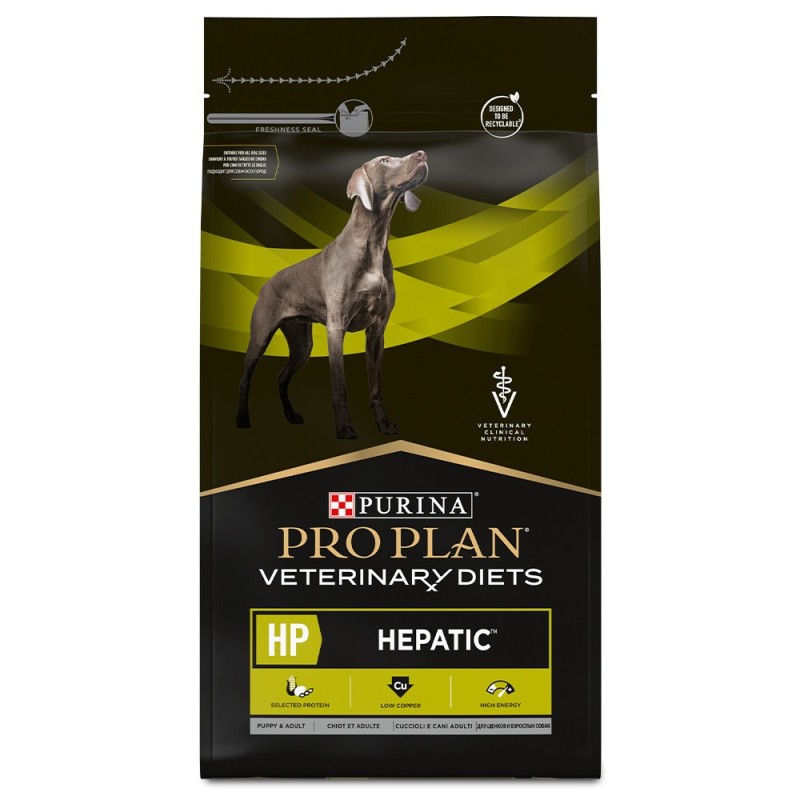 Ração para cão com insuficiência hepática - Pro Plan VD HP Hepatic