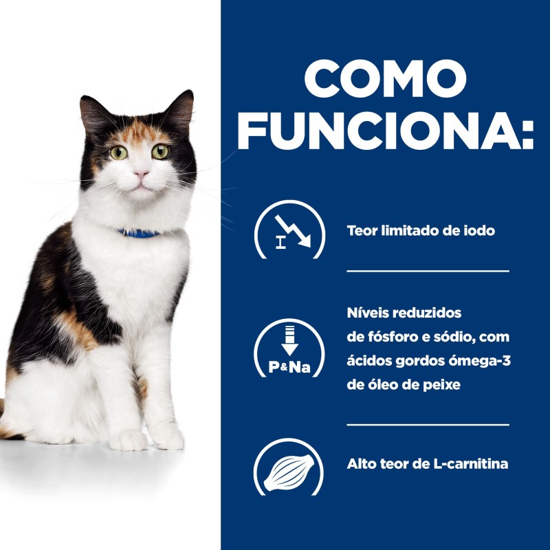 Ração para gato Hill's y/d Feline - Hipertiroidismo