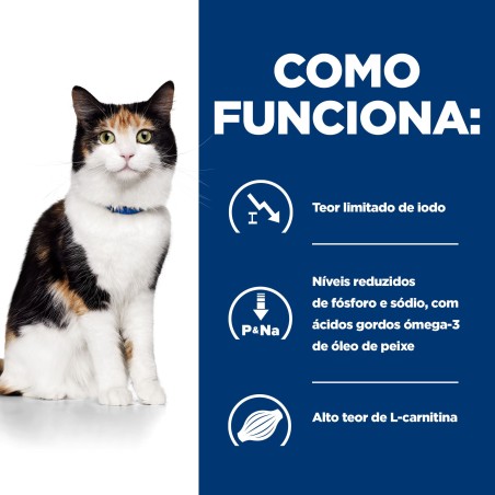 Ração para gato Hill's y/d Feline - Hipertiroidismo