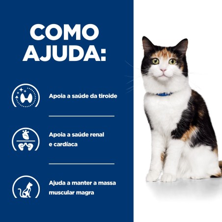 Ração para gato Hill's y/d Feline - Hipertiroidismo